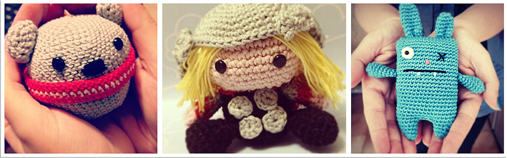 Alcune creazioni handmade. Foto di nikoworld, amigurumi, cute kawaii